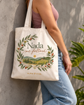 Bolso Lienzo Artesanal Estampado - Salmo 23:1
